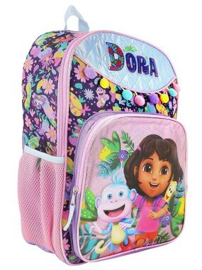 NEW Dora Kids' 16'' Purple Backpack